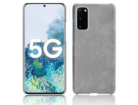 Funda para Samsung Galaxy S20 Lite- S20 Fan Edition (TPU, PU - Gris)