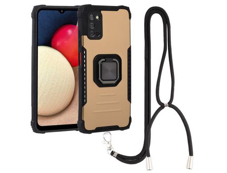 Funda para Samsung Galaxy A03S 166.5 X 75.98 X 9.14Mm (TPU - Dorado)