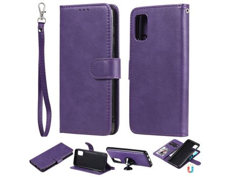 Funda para Samsung Galaxy A41 Global Version (PU - Morado)