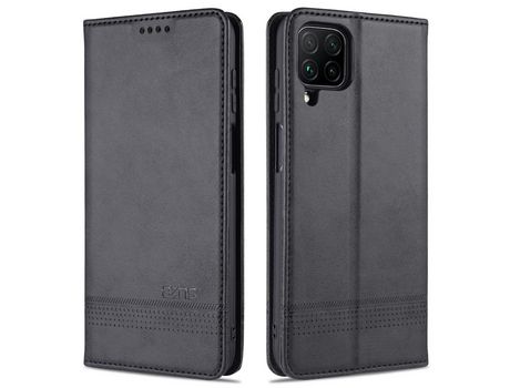 Funda para Samsung Galaxy M32 Global Version (PU, TPU - Negro)