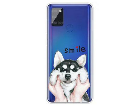 Funda para Samsung Galaxy A21S (TPU - Azul)