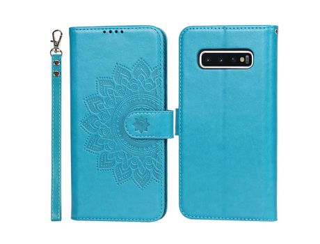 Funda para Samsung Galaxy S10 (PU - Azul)