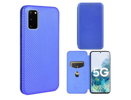 Funda para Samsung Galaxy S20 Fe- S20 Fan Edition- S20 Fe 5G- S20 Fan Edition 5G- S20 Lite (PU - Azul)