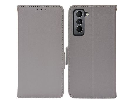 Funda para Samsung Galaxy S22 (PU - Gris)