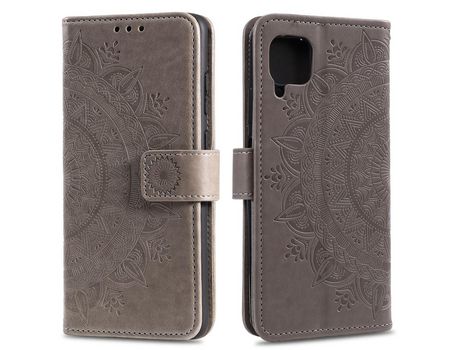 Funda para Samsung Galaxy A42 5G (PU - Gris)
