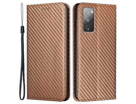 Funda para Samsung Galaxy S20 Fe 4G- 5G (PU - Marrón)