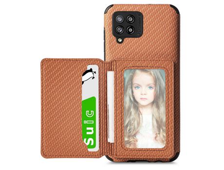 Funda para Samsung Galaxy A42 5G (Tpu, Pu - Marrón)