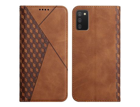 Funda para Samsung Galaxy A02S 164.2X75.9X9.1Mm (PU, TPU - Marrón)