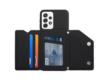 Funda para Samsung Galaxy A53 5G (Tpu, Pu - Negro)