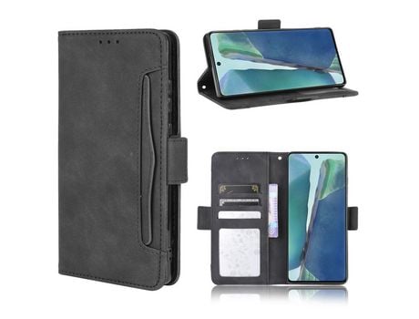 Funda para Samsung Galaxy S20 Lite- S20 Fan Edition- Fe 4G- 5G (Pu - Negro)