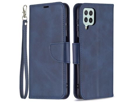 Funda para Samsung Galaxy A22 4G Eu Version (PU, TPU - Azul)