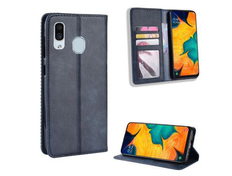 Funda para Samsung Galaxy A20E (PU - Azul)
