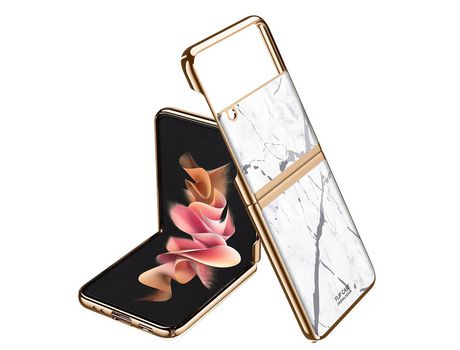 Funda para Samsung Galaxy Z Flip3 5G (TPU - Blanco)