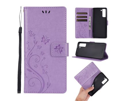 Funda para Samsung Galaxy S21- S30 (PU - Morado)