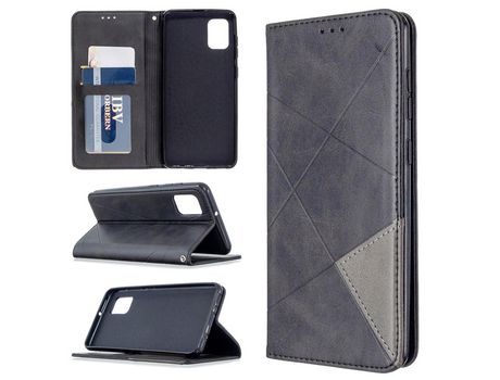 Funda para Samsung Galaxy A31 (PU - Negro)