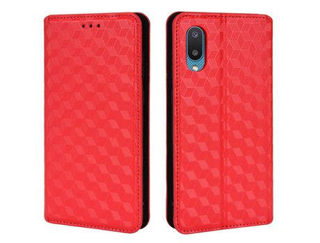 Funda para Samsung Galaxy A02- M02 (PU - Rojo)