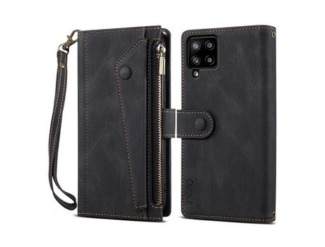 Funda para Samsung Galaxy A42 5G (PU, TPU - Negro)