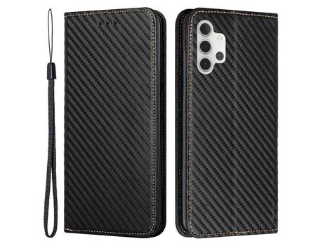 Funda para Samsung Galaxy A32 (PU, TPU - Negro)