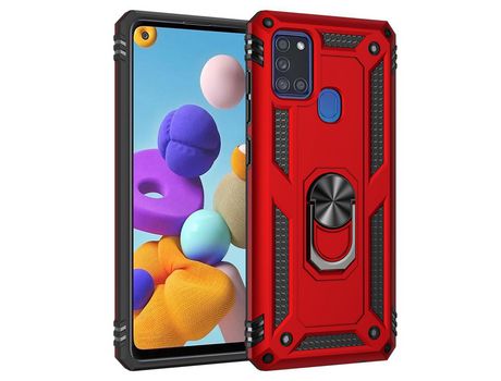 Funda para Samsung Galaxy A21S (TPU - Rojo)