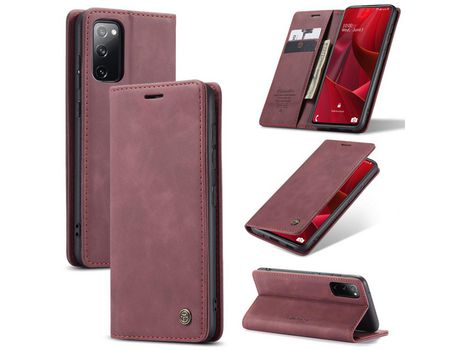 Funda para Samsung Galaxy S20 Fe- S20 Fan Edition- S20 Fe 5G- S20 Fan Edition 5G (PU - Rojo)
