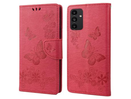 Funda para Samsung Galaxy A13 4G (PU - Rojo)