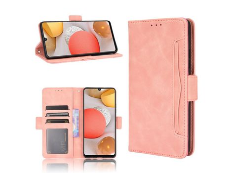 Funda para Samsung Galaxy A42 5G (PU - Rosa)
