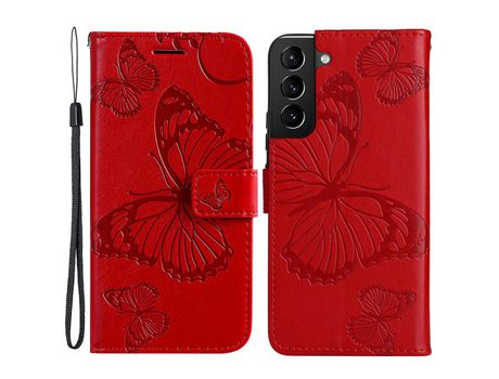 Funda para Samsung Galaxy S22 Plus (PU - Rojo)