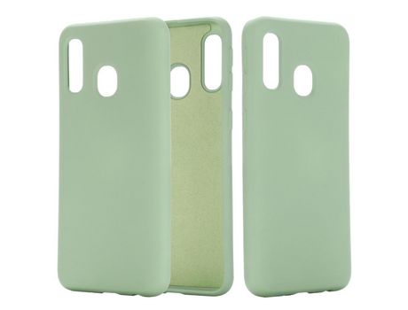 Funda para Samsung Galaxy A40 (Silicona - Verde)