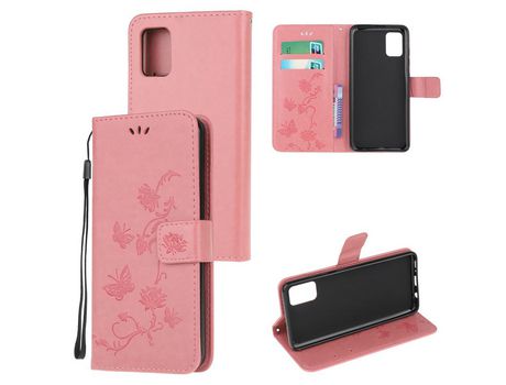 Funda para Samsung Galaxy A02S (PU - Rosa)
