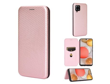 Funda para Samsung Galaxy A42 5G (PU - Rosa)