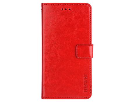 Funda para Samsung Galaxy M32 Global Version (PU, TPU - Rojo)