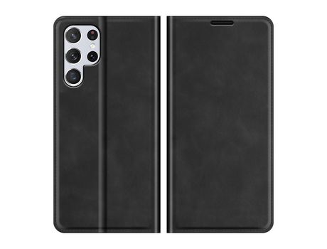 Funda para Samsung Galaxy S22 Ultra (PU - Negro)