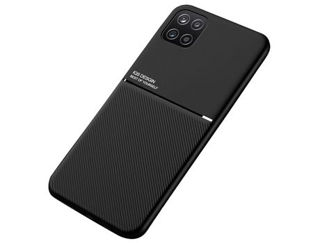 Funda para Samsung Galaxy A22 5G Eu Version (Tpu, Pu - Negro)