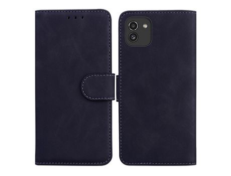 Funda para Samsung Galaxy A03 166.5 X 75.98 X 9.14Mm (Pu - Negro)