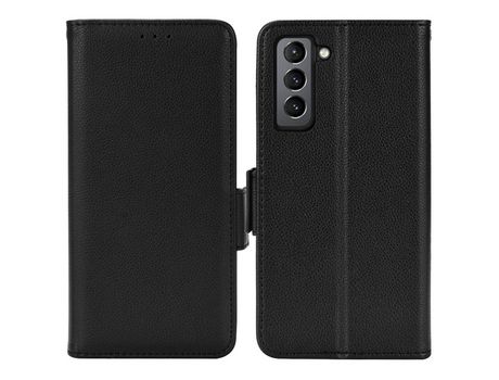 Funda para Samsung Galaxy S22 Plus (PU - Negro)