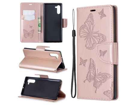 Funda para Samsung Galaxy Note 10 (PU - Rosa)