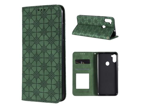 Funda para Samsung Galaxy M11- Galaxy A11 (PU - Verde)