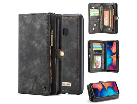 Funda para Samsung Galaxy A20- 30 (PU - Negro)