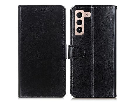Funda para Samsung Galaxy S22 Plus (PU - Negro)