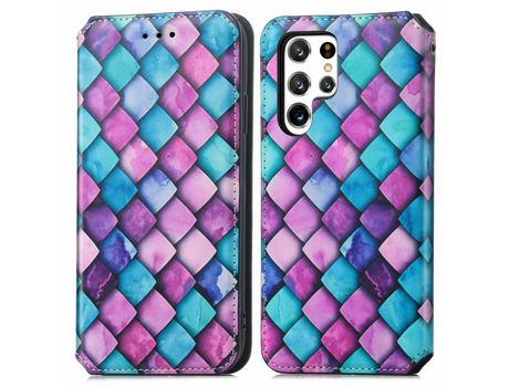 Funda para Samsung Galaxy S22 Ultra (PU - Morado)