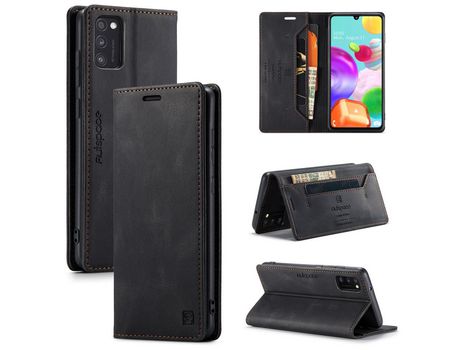 Funda para Samsung Galaxy A41 Global Version (PU - Negro)