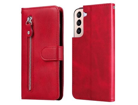 Funda para Samsung Galaxy S22 Pro (Pu - Rojo)