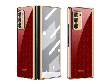 Funda para Samsung Galaxy Z Fold2 5G- W21 (TPU - Rojo)