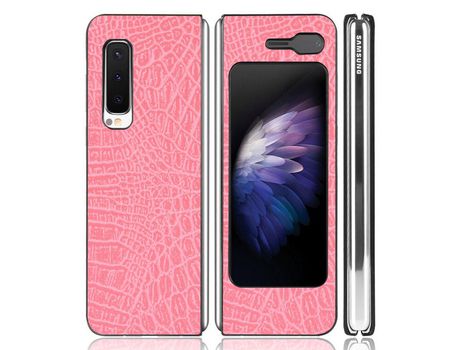Funda para Samsung Galaxy Fold 5G- Fold 4G- W20 5G (TPU, PU - Rosa)