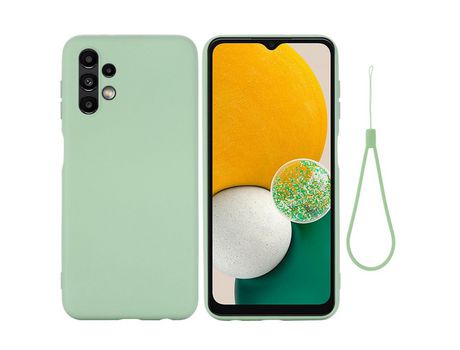 Funda para Samsung Galaxy A13 4G (Silicona - Verde)