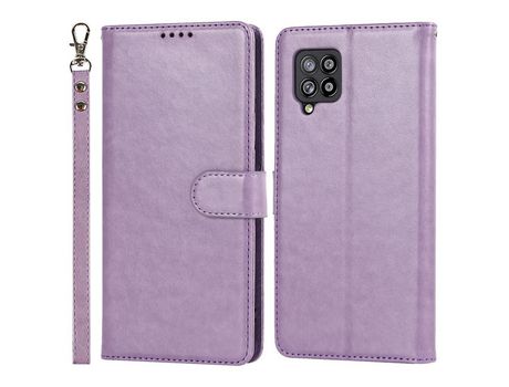 Funda para Samsung Galaxy A12 5G (PU, TPU - Morado)
