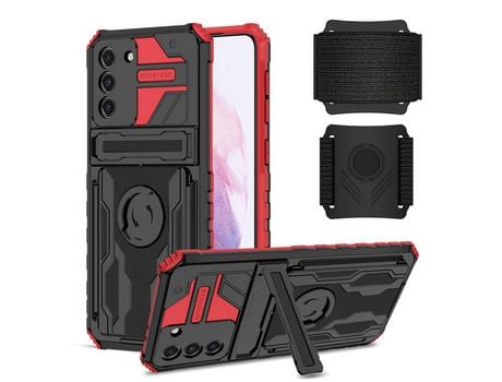 Funda para Samsung Galaxy S21 + 5G (TPU - Rojo)
