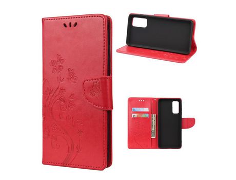 Funda para Samsung Galaxy S20 Fe- S20 Fan Edition- S20 Fe 5G- S20 Fan Edition 5G- S20 Lite (PU - Rojo)
