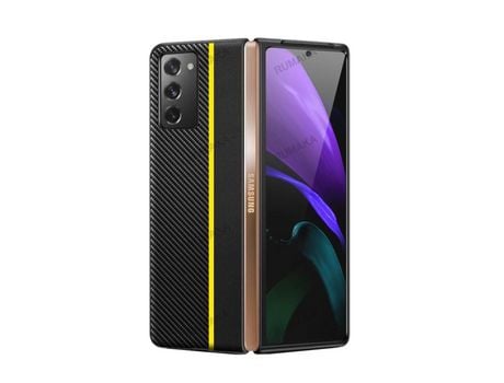 Funda para Samsung Galaxy Z Fold2 5G (PU - Negro)