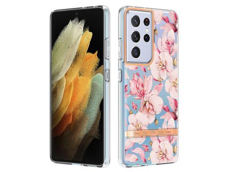 Funda para Samsung Galaxy S21 Ultra 5G (TPU - Rosa)